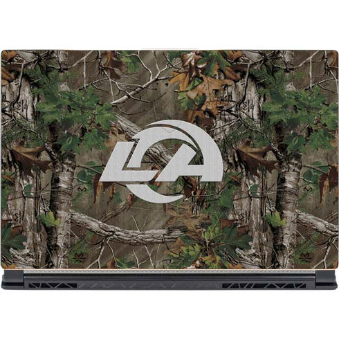 NFL Los Angeles Rams Realtree Xtra Green Camo MSI GS65 Stealth Laptop Skin