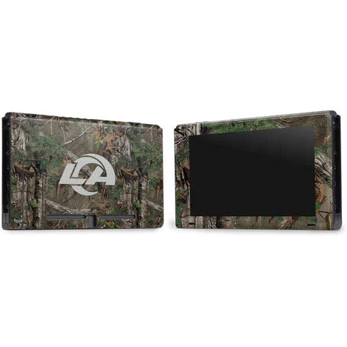 NFL Los Angeles Rams Realtree Xtra Green Camo Nintendo Switch Bundle Skin