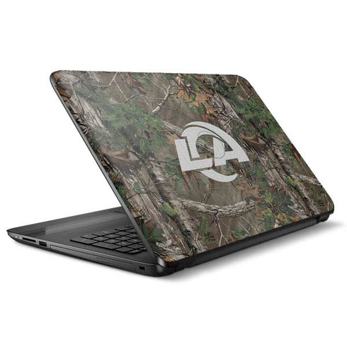 NFL Los Angeles Rams Realtree Xtra Green Camo HP Notebook Skin