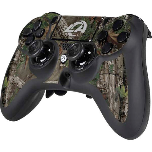 NFL Los Angeles Rams Realtree Xtra Green Camo PS4/PC SCUF Impact Controller Skin
