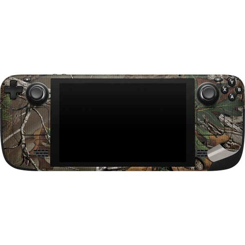 NFL Los Angeles Rams Realtree Xtra Green Camo Steam Deck Handheld Gaming Computer Skin