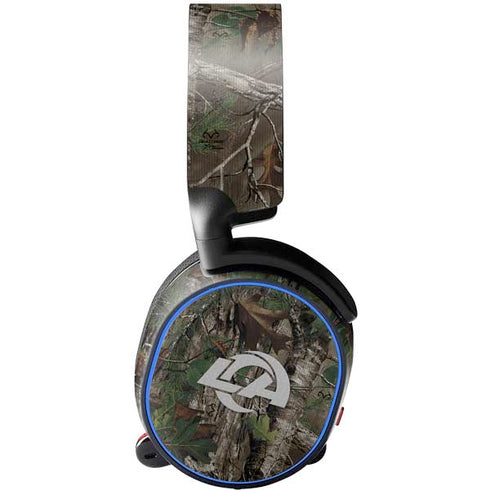 NFL Los Angeles Rams Realtree Xtra Green Camo SteelSeries Arctis 3 Skin