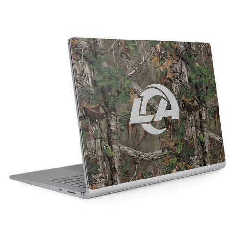 NFL Los Angeles Rams Realtree Xtra Green Camo Surface Book 2 13.5in Skin