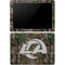 NFL Los Angeles Rams Realtree Xtra Green Camo Surface Go Skin