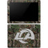 NFL Los Angeles Rams Realtree Xtra Green Camo Surface Go Skin