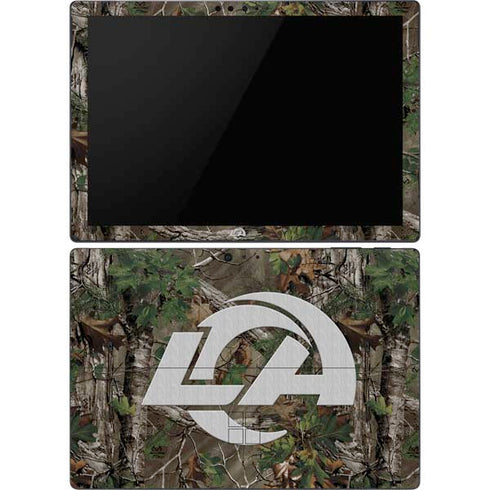NFL Los Angeles Rams Realtree Xtra Green Camo Surface Pro 6 Skin