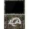 NFL Los Angeles Rams Realtree Xtra Green Camo Surface Pro 7 Skin