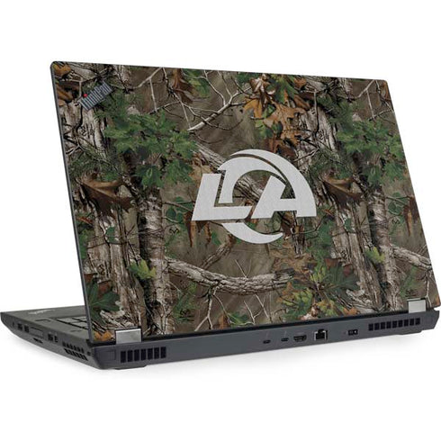 NFL Los Angeles Rams Realtree Xtra Green Camo Lenovo ThinkPad Skin