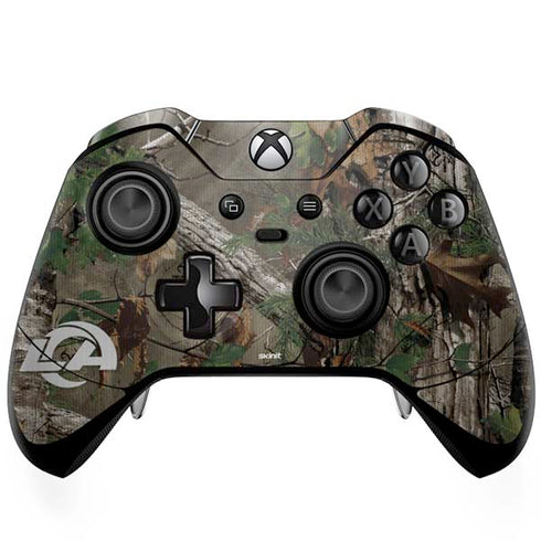 NFL Los Angeles Rams Realtree Xtra Green Camo Xbox One Elite Controller Skin