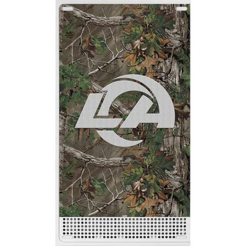 NFL Los Angeles Rams Realtree Xtra Green Camo Xbox Series S Skins