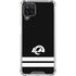 NFL Los Angeles Rams Shutout Galaxy A12 Clear Case