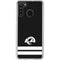 NFL Los Angeles Rams Shutout Galaxy A21 Clear Case