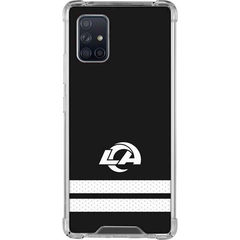 NFL Los Angeles Rams Shutout Galaxy A71 5G Clear Case