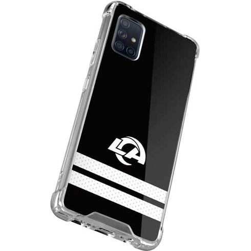 NFL Los Angeles Rams Shutout Galaxy A71 5G Clear Case