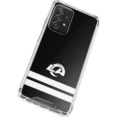 NFL Los Angeles Rams Shutout Galaxy A72 5G Clear Case