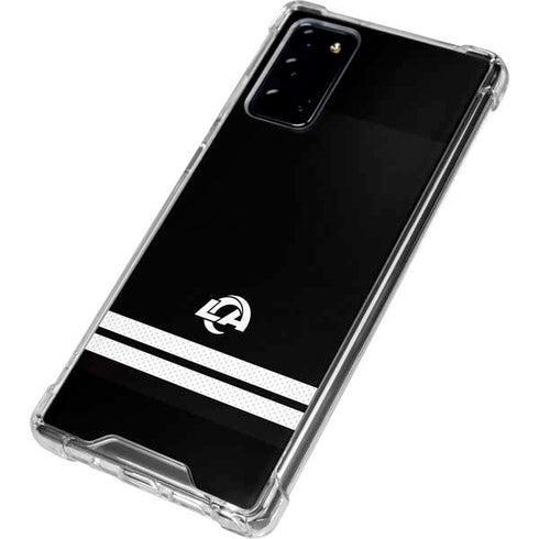 NFL Los Angeles Rams Shutout Galaxy Note20 5G Clear Case