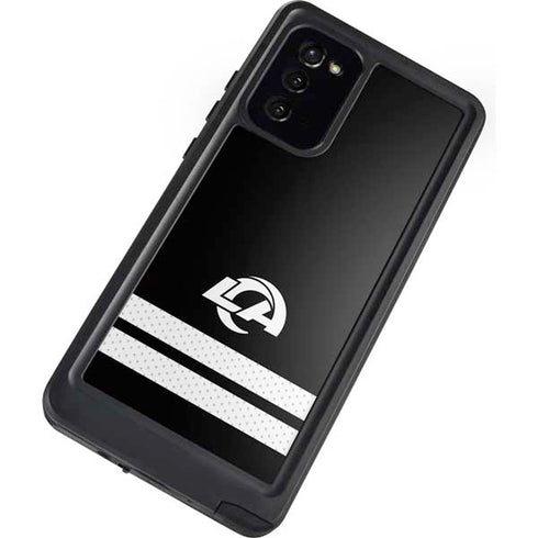 NFL Los Angeles Rams Shutout Galaxy Note20 5G Waterproof Case