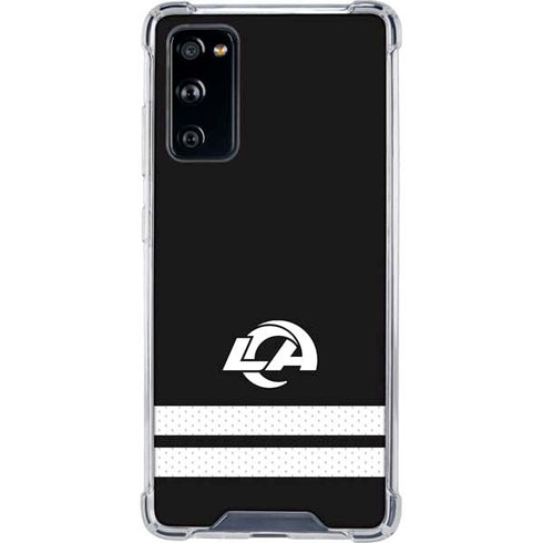 NFL Los Angeles Rams Shutout Galaxy S20 FE Clear Case