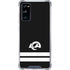 NFL Los Angeles Rams Shutout Galaxy S20 FE Clear Case