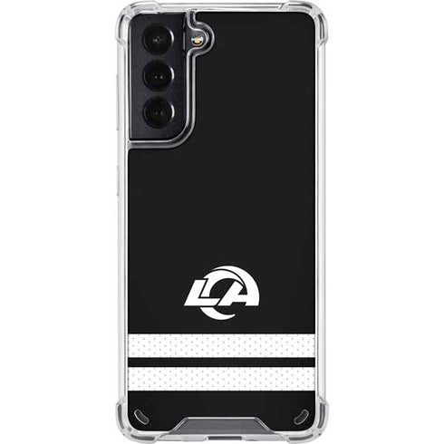 NFL Los Angeles Rams Shutout Galaxy S21 5G Clear Case