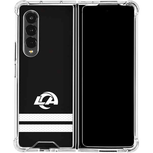 NFL Los Angeles Rams Shutout Galaxy Z Fold4 5G Clear Case