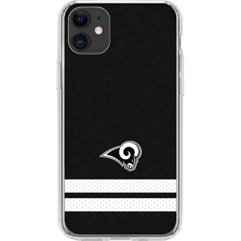 NFL Los Angeles Rams Shutout iPhone 11 Clear Case