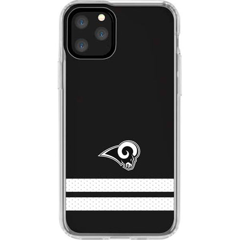 NFL Los Angeles Rams Shutout iPhone 11 Pro Clear Case
