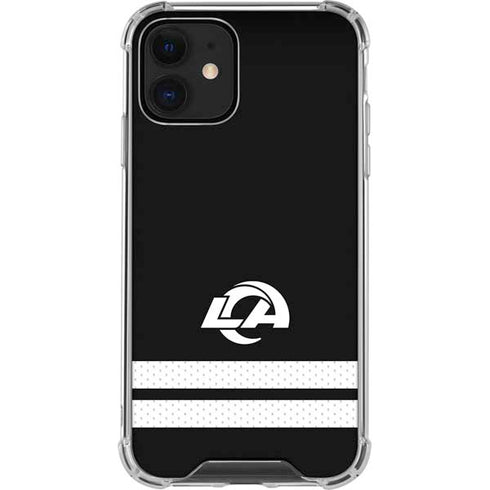 NFL Los Angeles Rams Shutout iPhone 12 Mini Clear Case