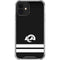 NFL Los Angeles Rams Shutout iPhone 12 Mini Clear Case