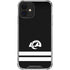 NFL Los Angeles Rams Shutout iPhone 12 Mini Clear Case