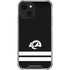 NFL Los Angeles Rams Shutout iPhone 13 Clear Case