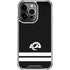 NFL Los Angeles Rams Shutout iPhone 13 Pro Clear Case