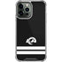 NFL Los Angeles Rams Shutout iPhone 14 Pro Max Clear Case