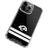 NFL Los Angeles Rams Shutout iPhone 15 Pro Max Clear Case