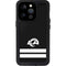 NFL Los Angeles Rams Shutout iPhone 14 Pro Waterproof Case