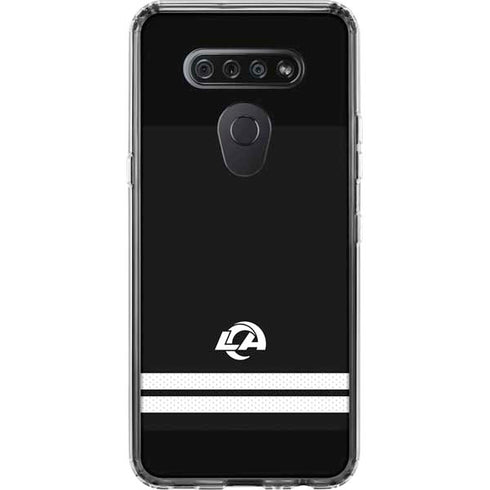 NFL Los Angeles Rams Shutout LG K51/Q51 Clear Case