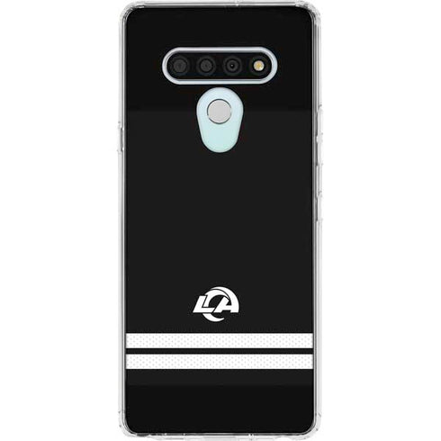 NFL Los Angeles Rams Shutout LG Stylo 6 Clear Case