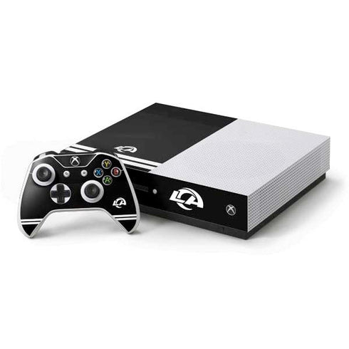 NFL Los Angeles Rams Shutout Xbox One S Console and Controller Bundle Skin