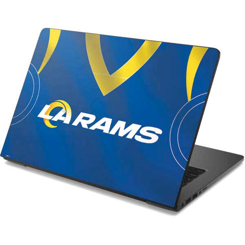 NFL Los Angeles Rams Team Jersey Dell Chromebook Skin