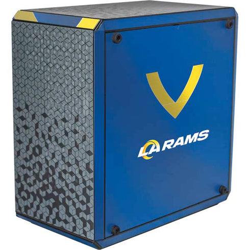 NFL Los Angeles Rams Team Jersey Cooler Master MasterBox Q300L Mini Tower Skin