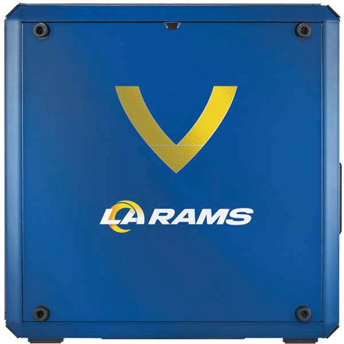 NFL Los Angeles Rams Team Jersey Cooler Master MasterBox Q300L Mini Tower Skin