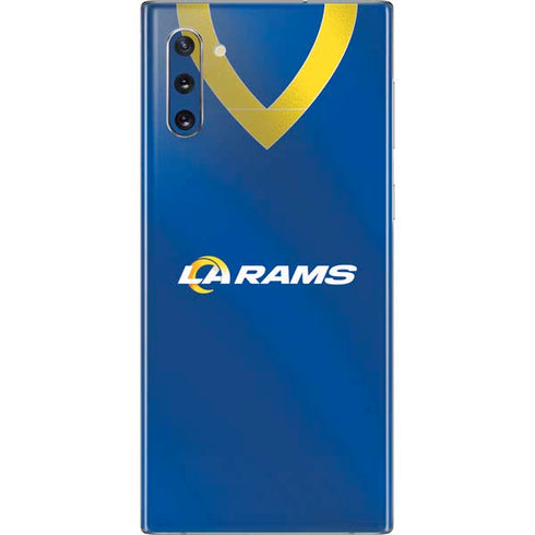 NFL Los Angeles Rams Team Jersey Galaxy Note 10 Skin
