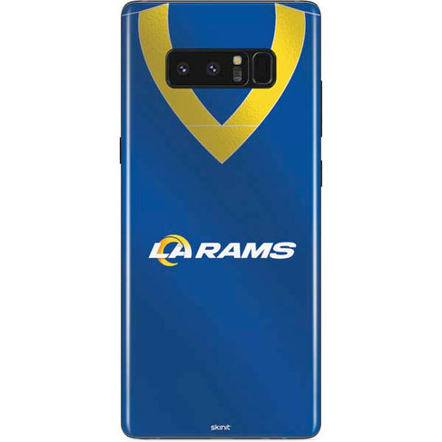 NFL Los Angeles Rams Team Jersey Galaxy Note 8 Skin