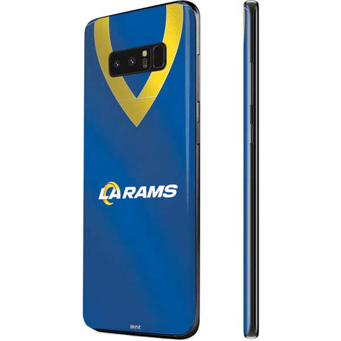 NFL Los Angeles Rams Team Jersey Galaxy Note 8 Skin