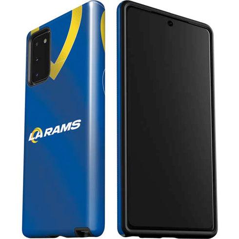 NFL Los Angeles Rams Team Jersey Galaxy Note20 5G Pro Case
