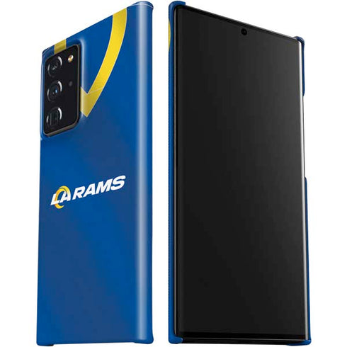 NFL Los Angeles Rams Team Jersey Galaxy Note20 Ultra 5G Lite Case