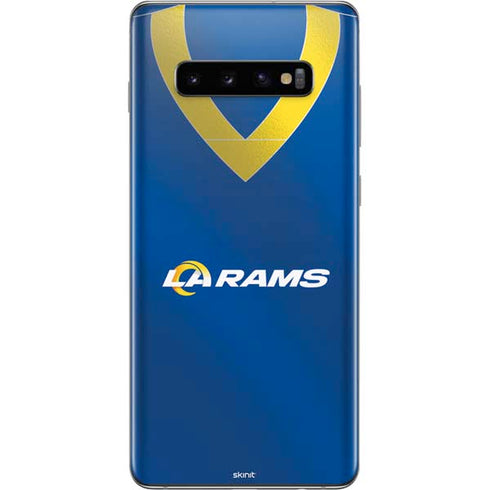 NFL Los Angeles Rams Team Jersey Galaxy S10 Plus Skin