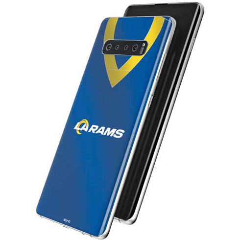 NFL Los Angeles Rams Team Jersey Galaxy S10 Plus Skin
