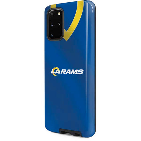 NFL Los Angeles Rams Team Jersey Galaxy S20 Plus Pro Case