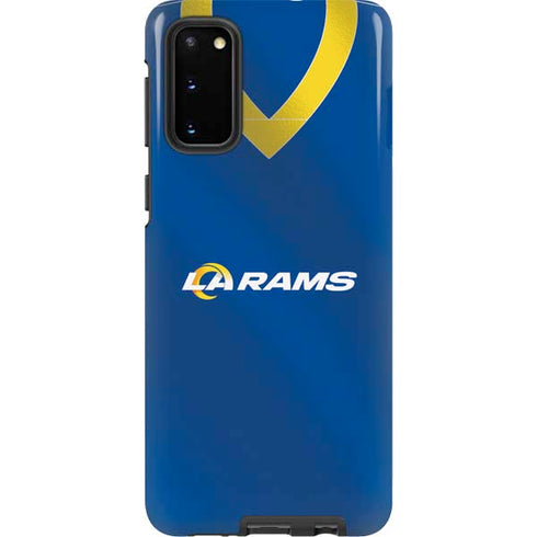 NFL Los Angeles Rams Team Jersey Galaxy S20 Pro Case